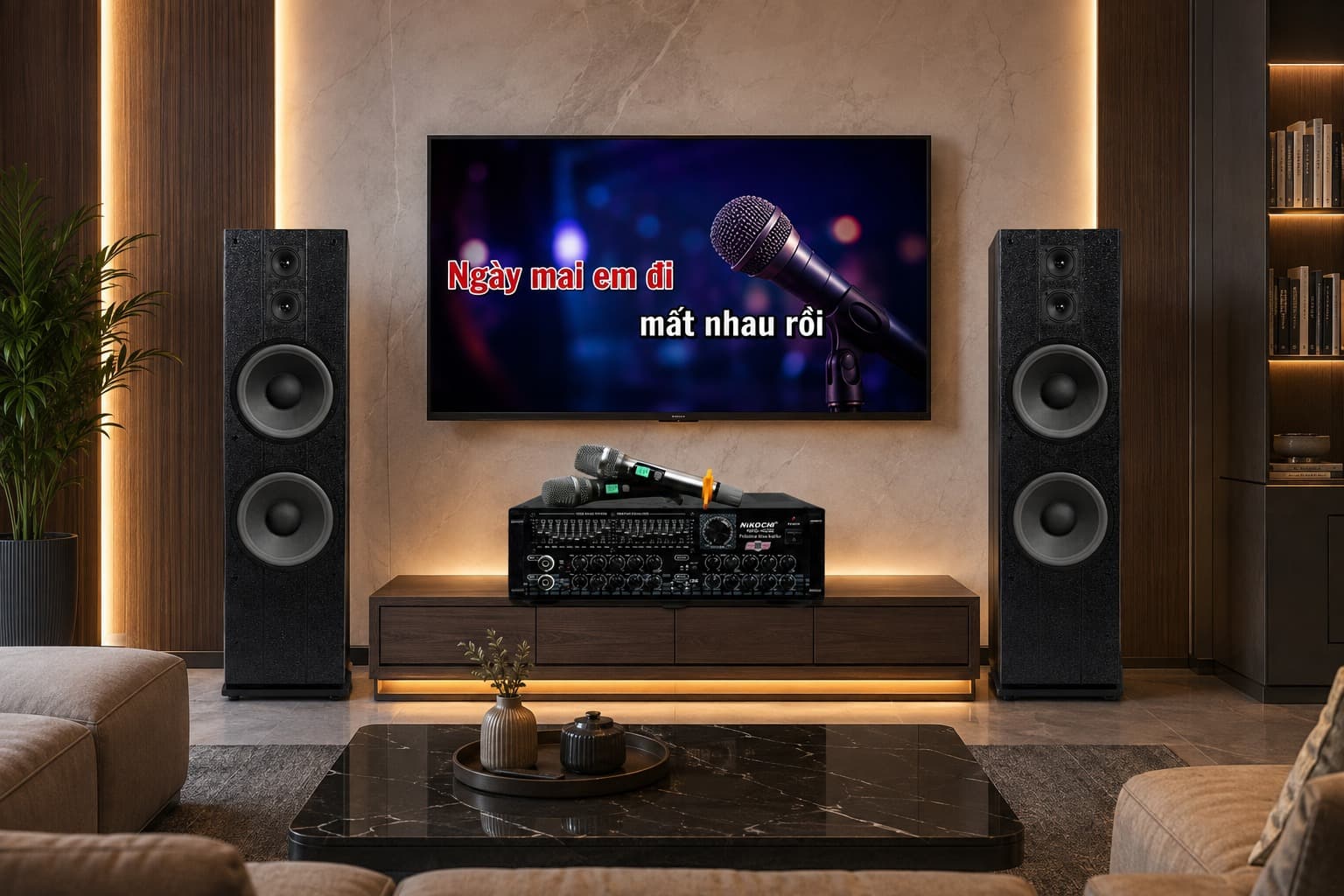 dan karaoke gia dinh inhouse