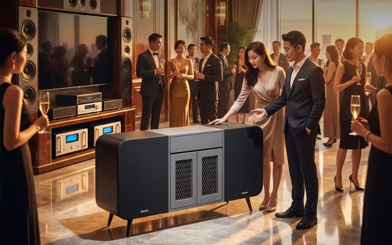Chọn công suất và bass loa karaoke phù hợp với diện tích phòng