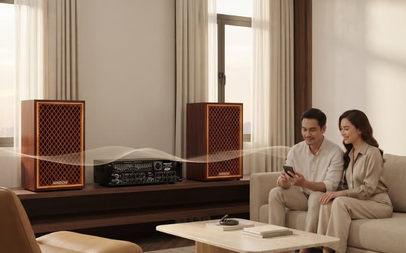 Cách chọn loa nghe nhạc vàng theo chất âm và diện tích phòng