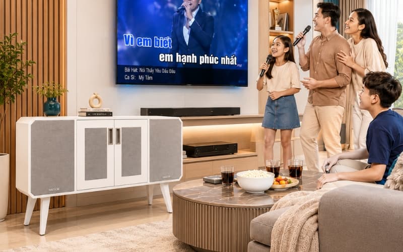 Checklist chọn loa liền công suất cho karaoke gia đình